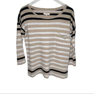 Madewell Stripe Dolman Shirt